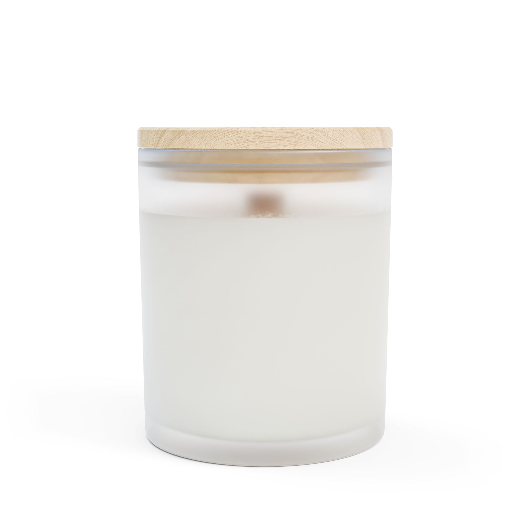Frosted Glass Candle — 'Fake and Gay' Blackberry Vanilla Scented Candle