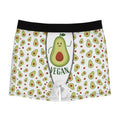 Vegan Avocado Boxer Briefs — Cute AOP Men's Underwear