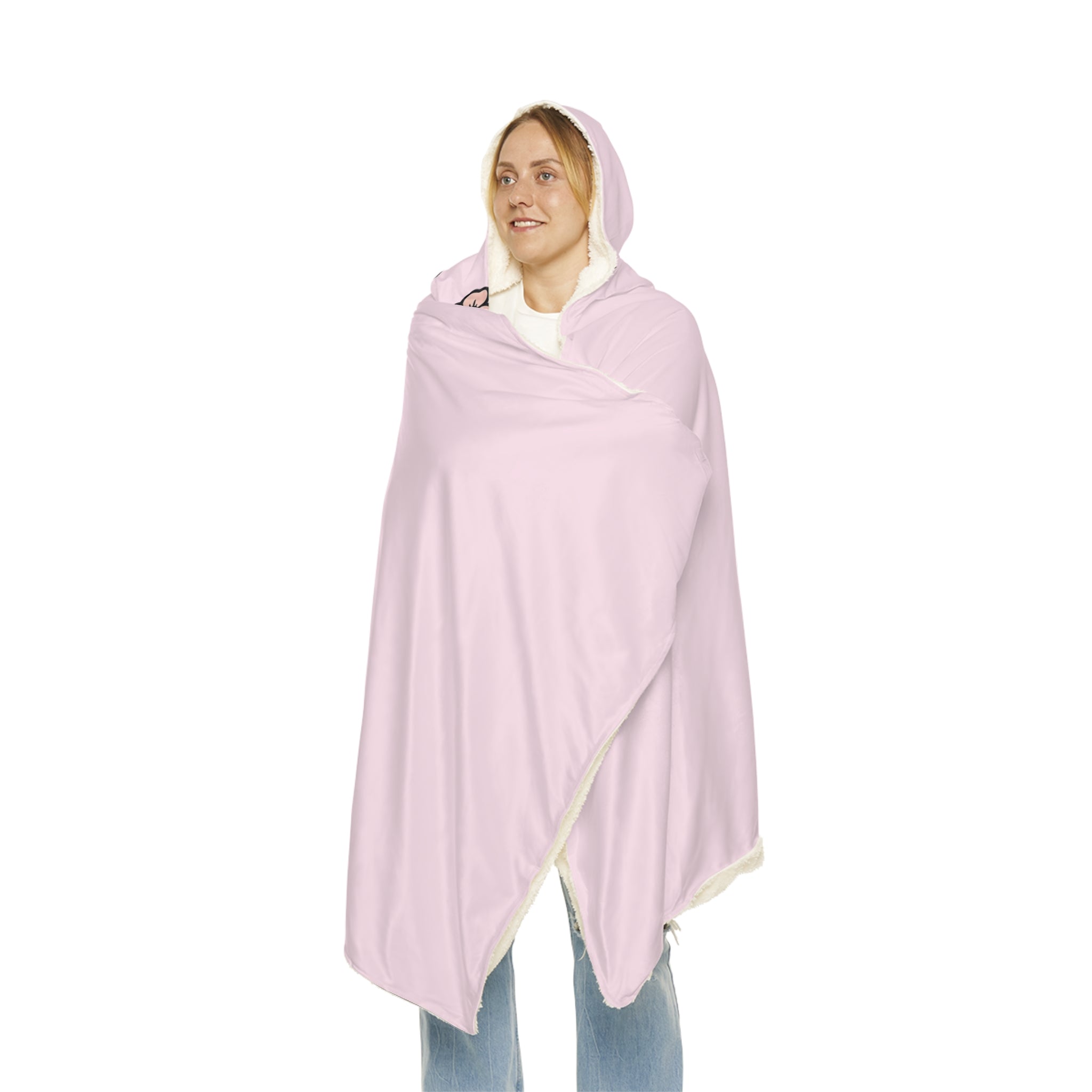 Revive Hydration Hooded Blanket — Floral BFF Aesthetic Cozy Throw