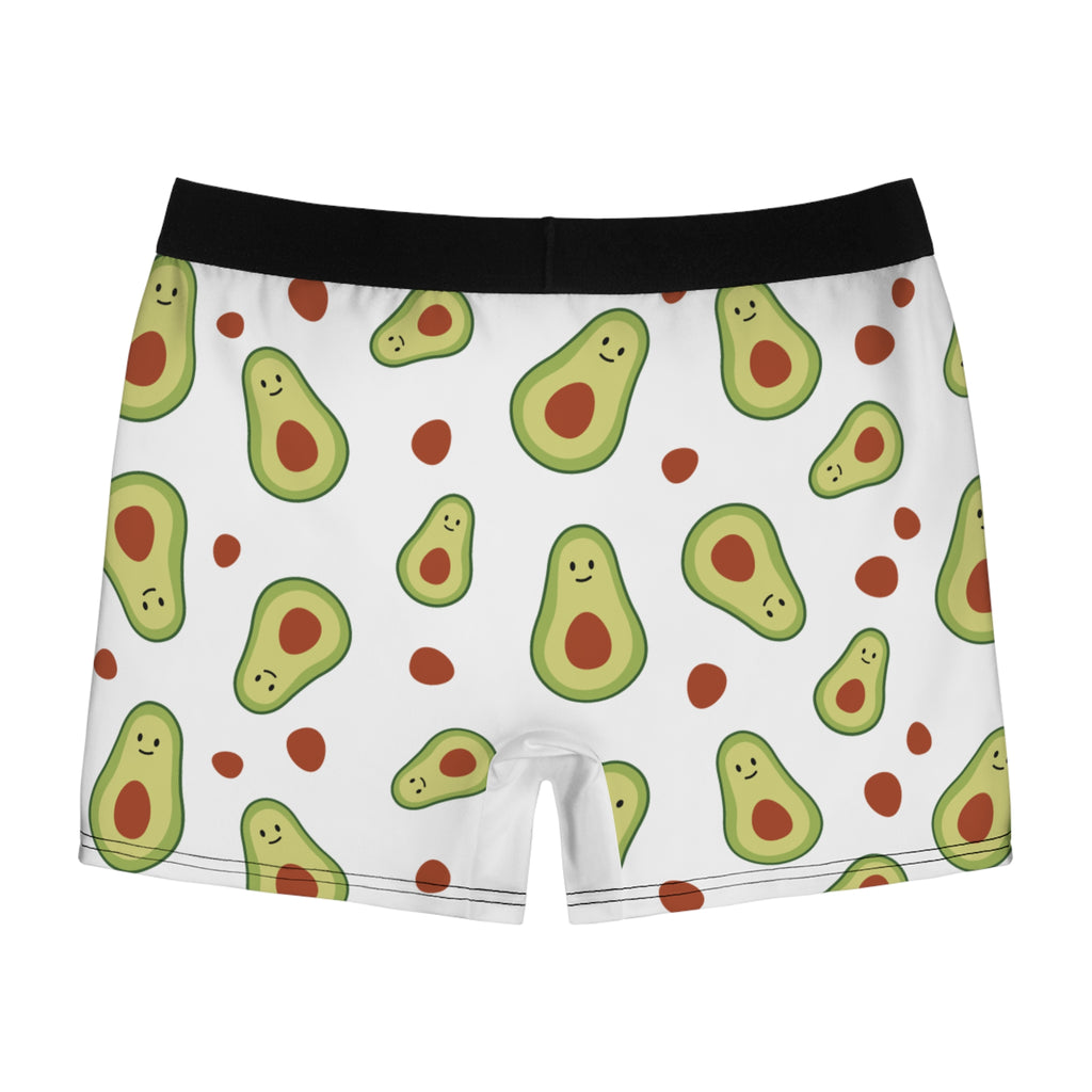 Vegan Avocado Boxer Briefs — Cute AOP Men's Underwear